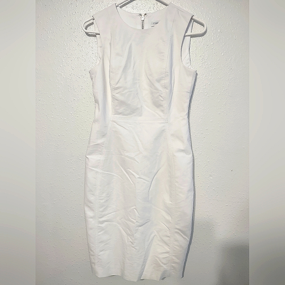 Calvin Klein white dress